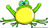 Free Clipart Frog Cartoon Image