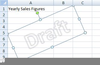 Draft Watermark Excel Image
