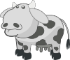 Cow Animal Cartoon Clip Art