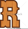 Western Letter Clipart Image