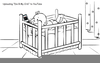 Baby In A Crib Clipart Image