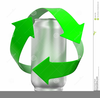 Recycle Cans Clipart Image