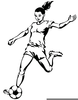 Clipart Handball Feminin Image