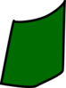 Banner Green L Middle Clip Art
