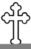 Cross And Crucifix Clipart Image