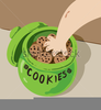 Hand Cookie Jar Clipart Image