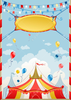 Circus Poster With Space For Text Stock Vector Circus Carnival Background Image