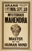 Mysterious Mahendra Master Of The Human Mind. Image