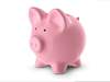 Pink Piggy Bank Clipart Image