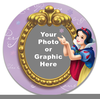 Snow White Mirror Clipart Image