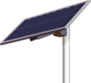 Solar Panel Pole Clip Art
