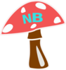 Red Top Mushroom Brown Clip Art