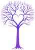 Blue/purple Tree Clip Art
