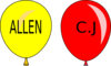 Balloons Clip Art