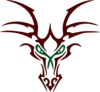 Red Dragon Head Clip Art