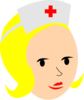 Nurse-yellow Clip Art