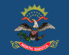 Us North Dakota Flag Clip Art
