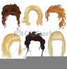 Hair Styling Clipart Image