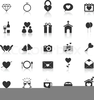 Marriage Clipart Black White Image