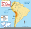 Andes Mountains Map Image