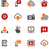 Digital Communication Icons Image