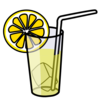 Nicubunu Lemonade Glass Image