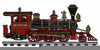 Old Train Clipart Image