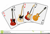 Playing Guitar Clipart Image