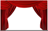 Free Clipart Curtains Image