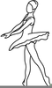 Dancing Silhouette Clipart Image