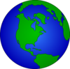 Earth Globe Dan Gerhrads Med Image