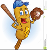 Funny Hot Dog Clipart Image