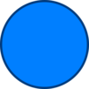 Blue Circle 2 Clip Art