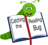 Catching The Reading Bug Clip Art