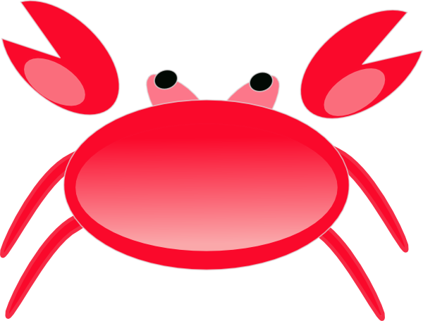 Red Crab Clip Art at Clker.com - vector clip art online, royalty free &  public domain