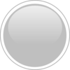 Glossy Gray Circle Button Clip Art