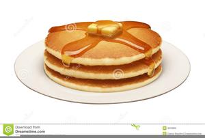 Free Clipart Pancakes Image