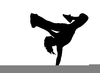 Hip Hop Dancer Clipart Image