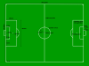 Football Pitch Soccers Field Measurements Clip Art