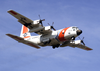 Hc-130 Aircraft From The U.s. Coast Guard Air Station Barbers Point, Hawaii, Performs A Homeland Security Flight Image