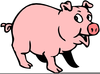 Bbq Pigs Clipart Image