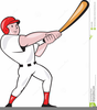 Baseball Players From Clipart Image