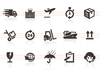 0032 Logistics And Shipping Icons Image