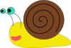 Snail 3 Clip Art