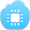 Free Blue Cloud Chip Image