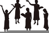 Clipart Woman Preaching Image