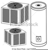Heating And Cooling Clipart Image
