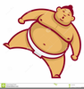 Sumo Wrestlers Clipart Image