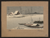Ferryboats In Snow Image
