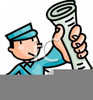 Free Newspaper Delivery Clipart Image
